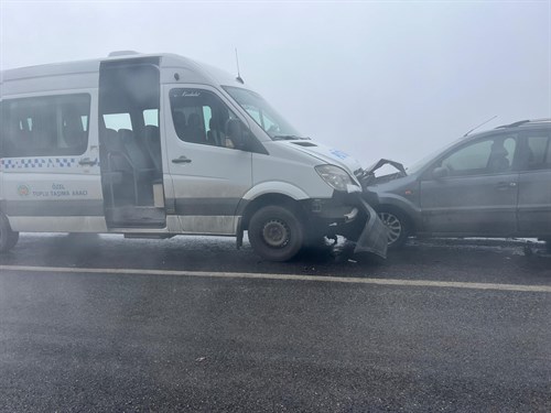 Pütürge'de Meydana Gelen Yaralamalı Trafik Kazası